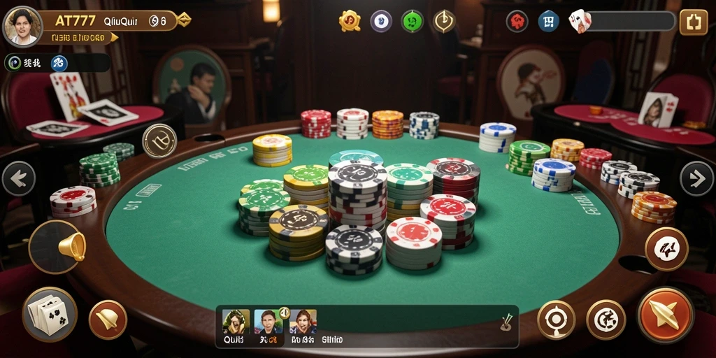Screenshot gameplay QiuQiu yang menarik di AT777.