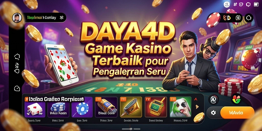Gameplay seru dari aplikasi Kasino DAYA4D yang mengasyikkan.