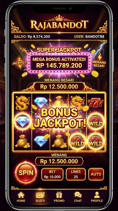 Proses unduh aplikasi yang cepat dan mudah di rajabandot.